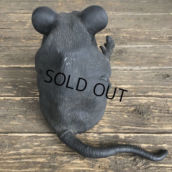 画像3: Vintage Halloween Scary Monster Black Mouse Super Rat (S472) (3)