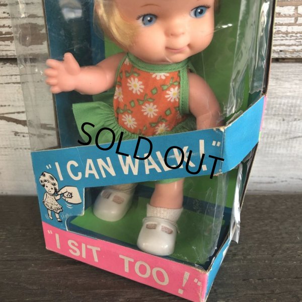 画像7: 60s Vintage Uneeda WEE WALKER Doll (S479)  (7)