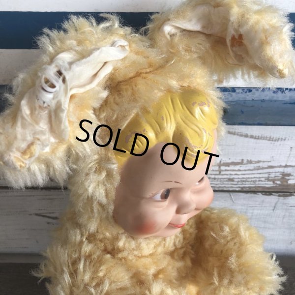 画像7: Vintage Bunny Rubber Face Doll (S435)  (7)