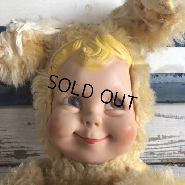 画像6: Vintage Bunny Rubber Face Doll (S435)  (6)