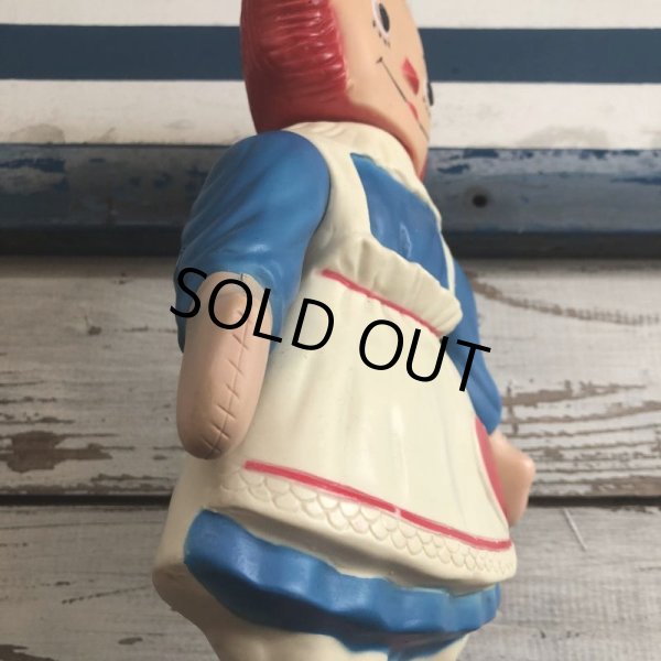 画像7: 60s Vintage Raggedy Anne Rubber Doll (S486) (7)