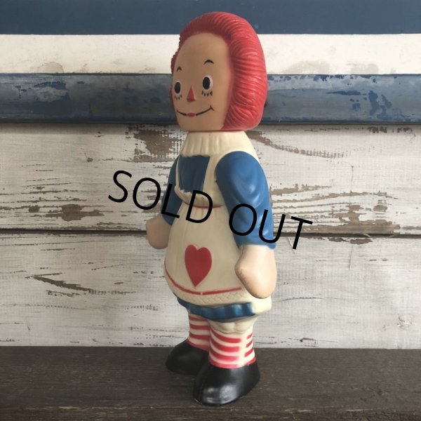 画像2: 60s Vintage Raggedy Anne Rubber Doll (S486) (2)