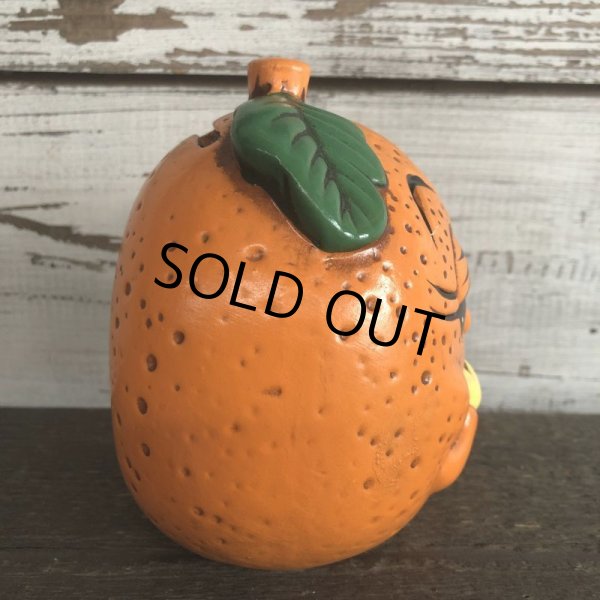 画像6: Vintage Orange Chalkware Statue Bank (S488) (6)