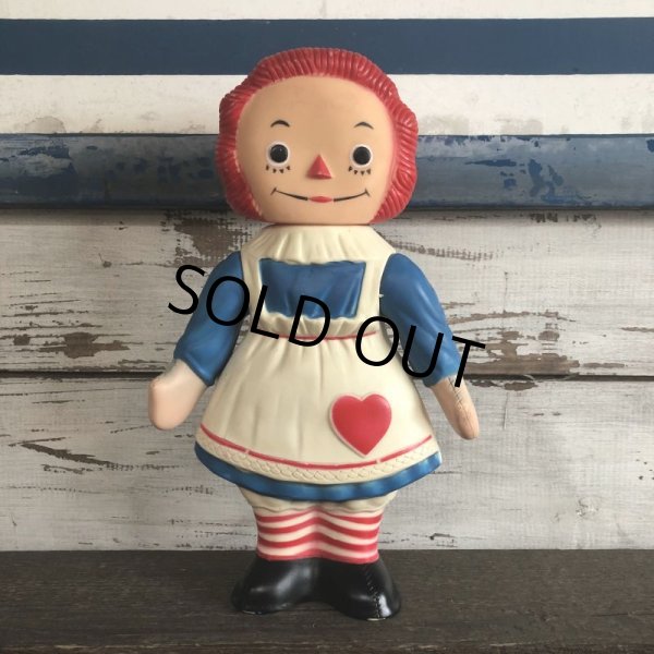 画像1: 60s Vintage Raggedy Anne Rubber Doll (S486) (1)