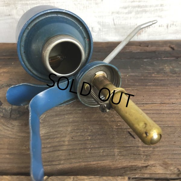 画像5: Vintage Oil Can Blue Oiler (S496) (5)