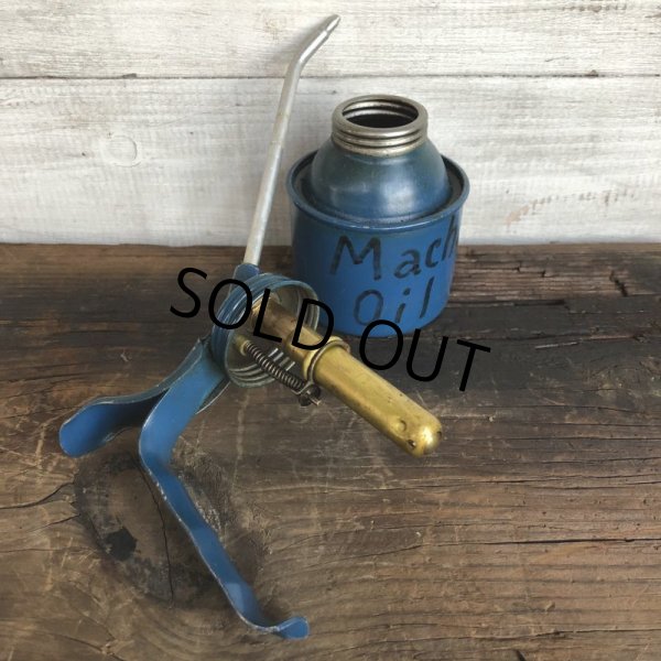 画像6: Vintage Oil Can Blue Oiler (S496) (6)