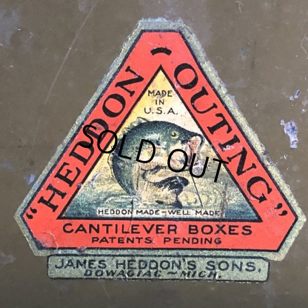 画像12: 40s Vintage Tackle Box HEDDON (S507)  (12)