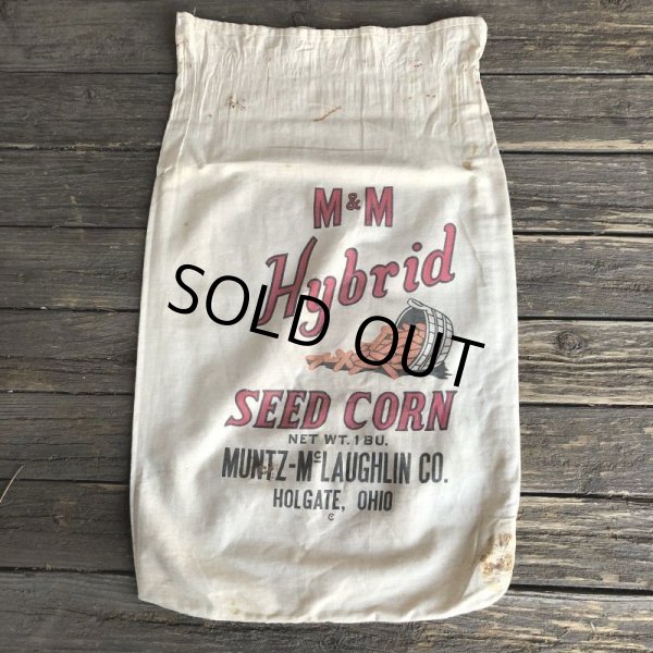 画像2: Vintage N&M Hybrid SEED CORN Bag (S512) (2)