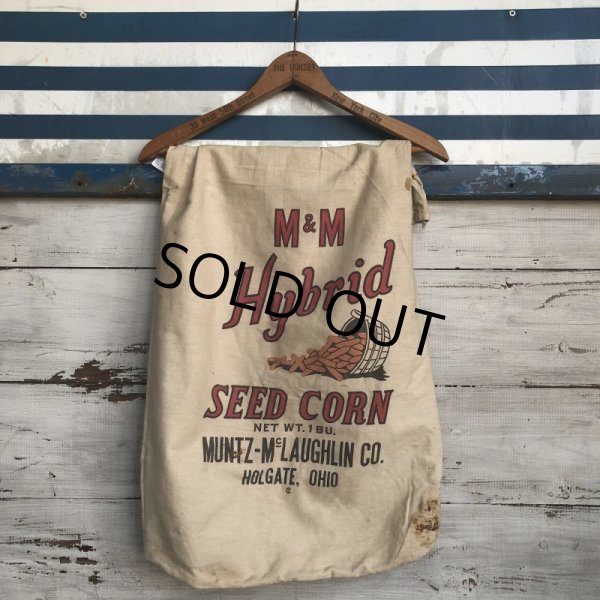 画像1: Vintage N&M Hybrid SEED CORN Bag (S512) (1)