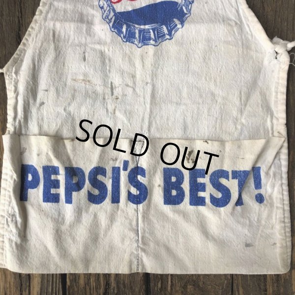画像3: Vintage Original Vendor PEPSI Apron (S517) (3)