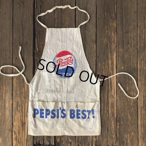 画像4: Vintage Original Vendor PEPSI Apron (S517) (4)