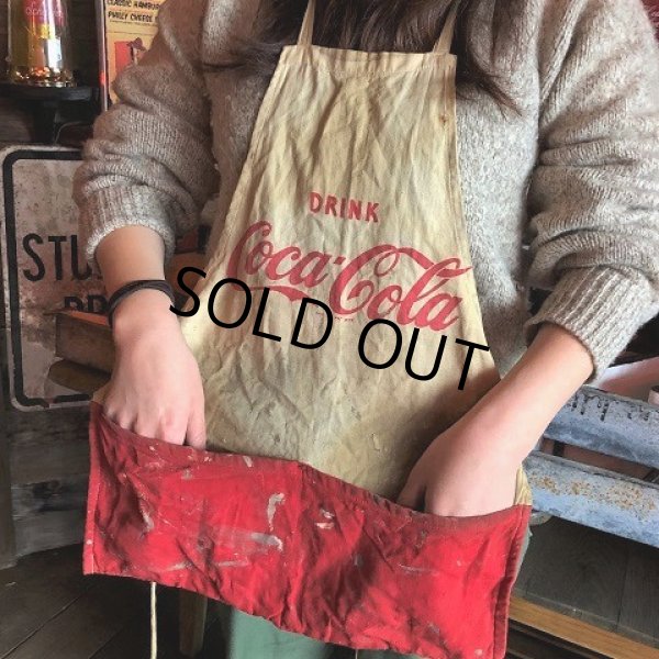 画像7: Vintage Original Vendor COCA-COLA  Apron (S729) (7)