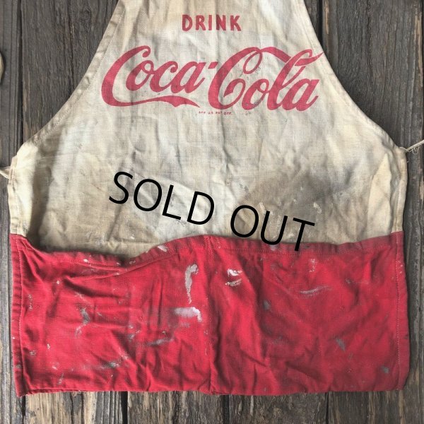 画像2: Vintage Original Vendor COCA-COLA  Apron (S729) (2)