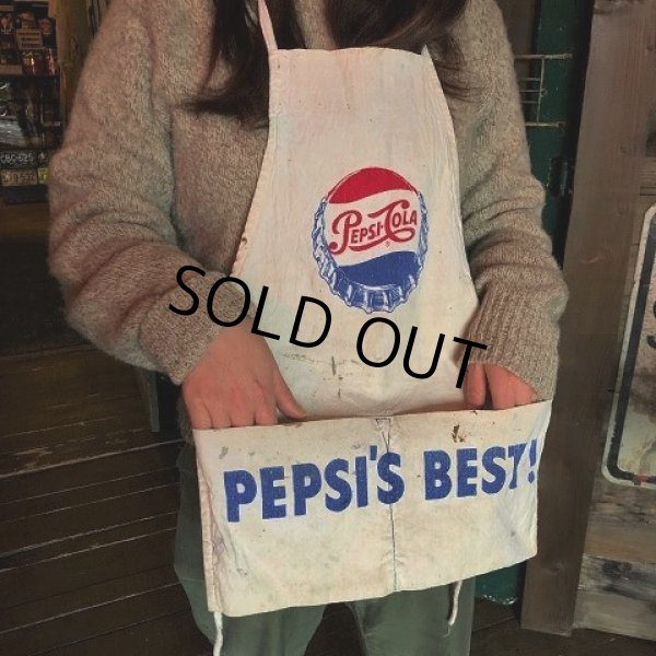 画像6: Vintage Original Vendor PEPSI Apron (S517) (6)
