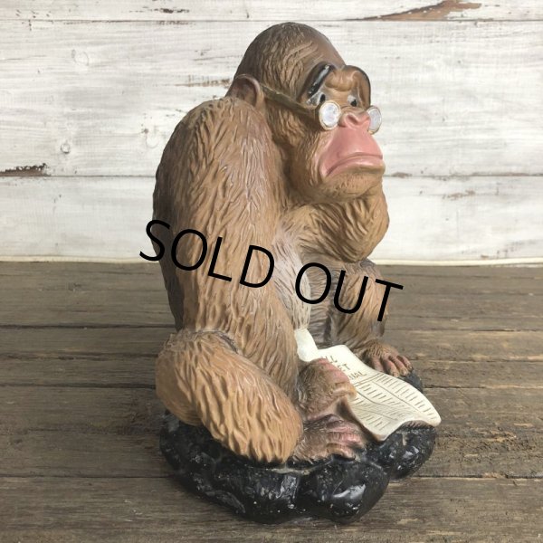 画像2: 60s Vintage Wall Street Journal Gorilla Plastic Bank WSJ (S526) (2)
