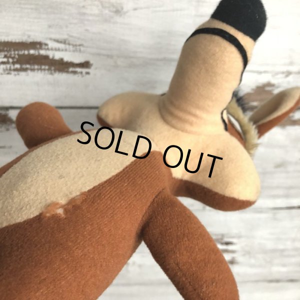 画像4: Vintage W.Coyote Plush Doll 37cm  (S519) (4)