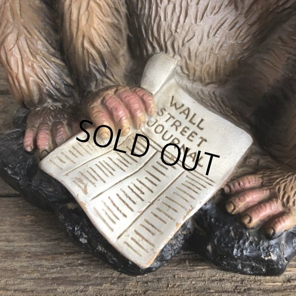 画像5: 60s Vintage Wall Street Journal Gorilla Plastic Bank WSJ (S526) (5)