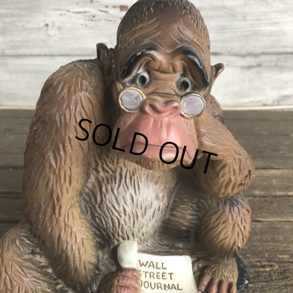 画像6: 60s Vintage Wall Street Journal Gorilla Plastic Bank WSJ (S526) (6)