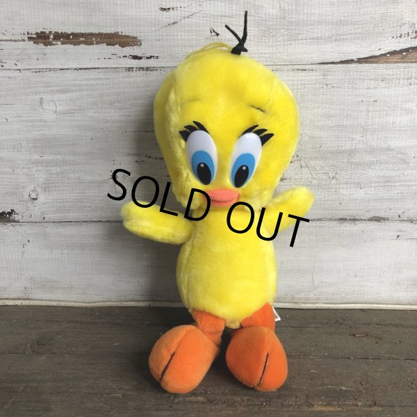 画像1: Vintage Tweety Plush Doll 35cm  (S524) (1)