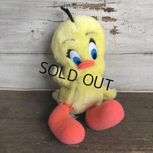 画像1: Vintage Tweety Plush Doll 25cm  (S523) (1)