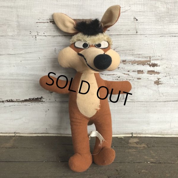 画像1: Vintage W.Coyote Plush Doll 37cm  (S519) (1)