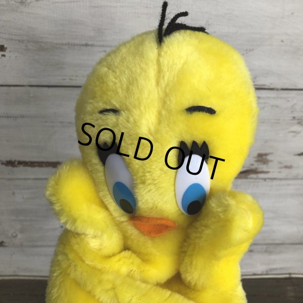 画像6: Vintage Tweety Hand Puppet Doll 28cm  (S525) (6)