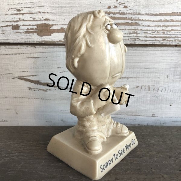 画像2: Vintage Message Doll SORRY TO SEE YOU GO (M139)  (2)