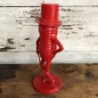 画像4: Vintage Planters Mr. Peanut Plastic Bank Red (S530) (4)