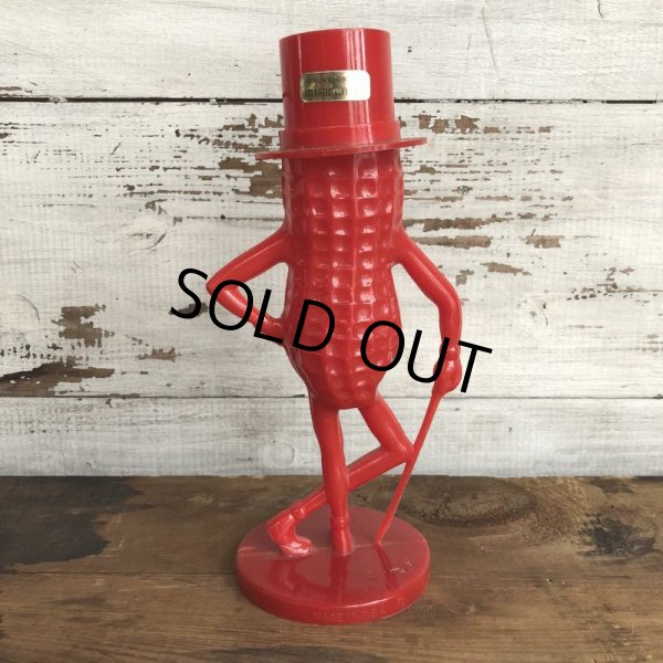 画像3: Vintage Planters Mr. Peanut Plastic Bank Red (S530) (3)