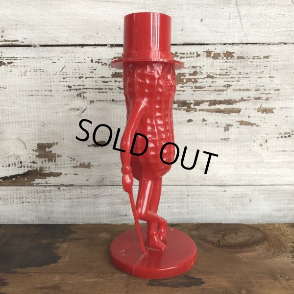 画像2: Vintage Planters Mr. Peanut Plastic Bank Red (S530) (2)