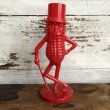 画像1: Vintage Planters Mr. Peanut Plastic Bank Red (S530) (1)