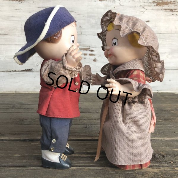 画像2: 70s Vintage Campbell Kids Colonial Doll Set (MA788) (2)