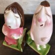 画像8: Vintage Weird Ceramic Bookends (S546) (8)