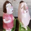 画像7: Vintage Weird Ceramic Bookends (S546) (7)