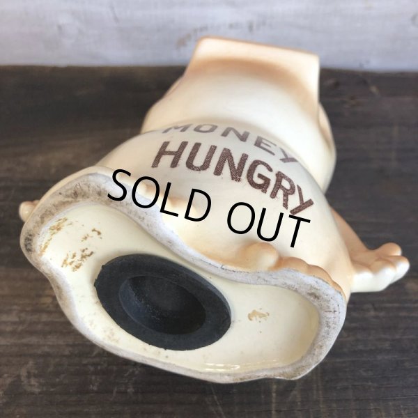 画像8: Vinatge Ceramic Bank MONEY HUNGRY (S545) (8)