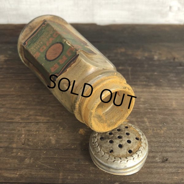 画像7: Vintage Glass Jar CURRY POWDER (S549) (7)