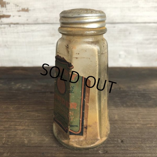 画像4: Vintage Glass Jar CURRY POWDER (S549) (4)