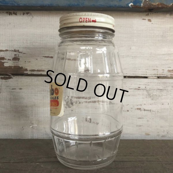 画像2: Vintage Glass Jar Rainbow Pickles (S547) (2)