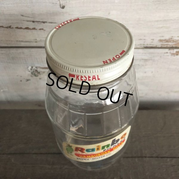 画像5: Vintage Glass Jar Rainbow Pickles (S547) (5)