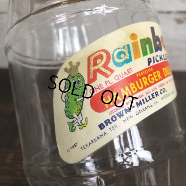 画像7: Vintage Glass Jar Rainbow Pickles (S547) (7)