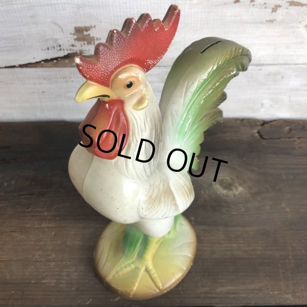画像7: 50s Vintage Knickerbocker Rooster Plastic Bank (S557) (7)