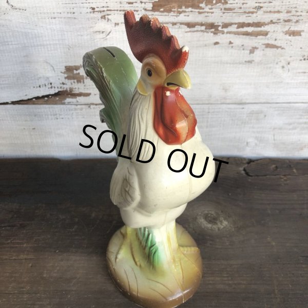 画像3: 50s Vintage Knickerbocker Rooster Plastic Bank (S556) (3)