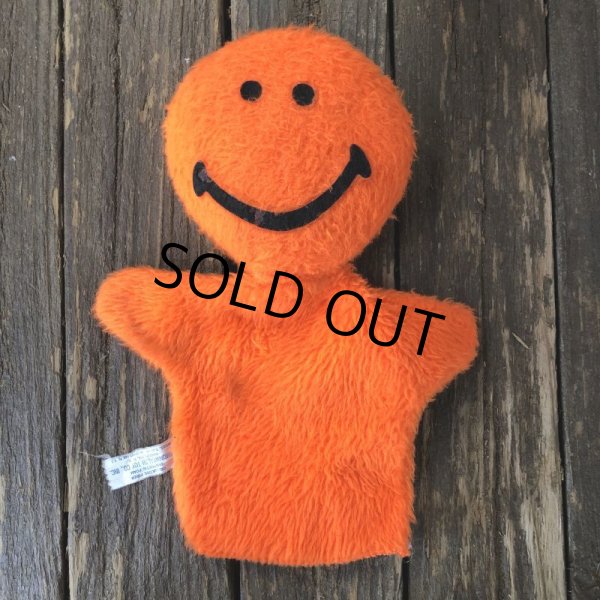 画像2: Vintage SMILEY FACE Hand Puppet (S560)  (2)