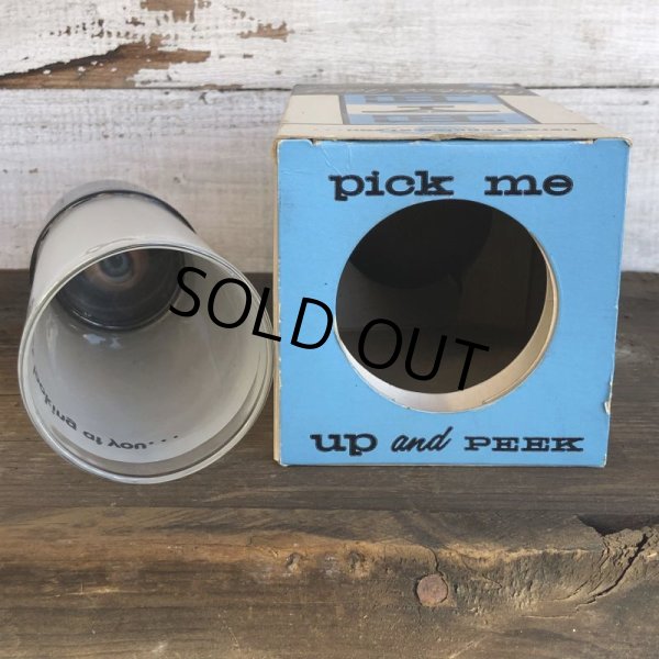 画像3: Vintage Dead Stock EYE Cocktail Glass PIC ME UP and PEEK (S562)  (3)