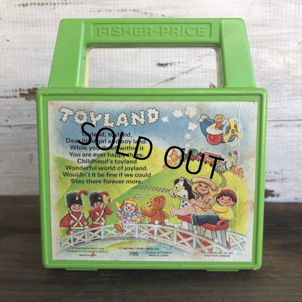 画像3: Vintage Fisher Price Music Box TOYLAND (S567) (3)