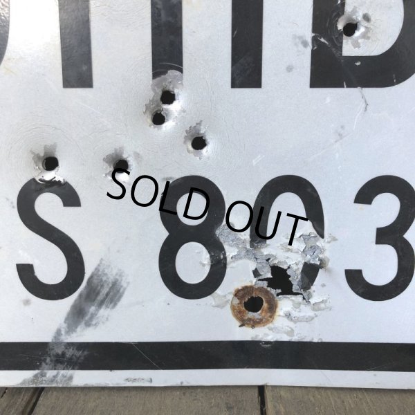 画像5: Vintage Road Sign UNLICENSED ... (S570)  (5)