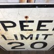 画像2: Vintage Road Sign SPEED LIMIT 20 (S575)  (2)