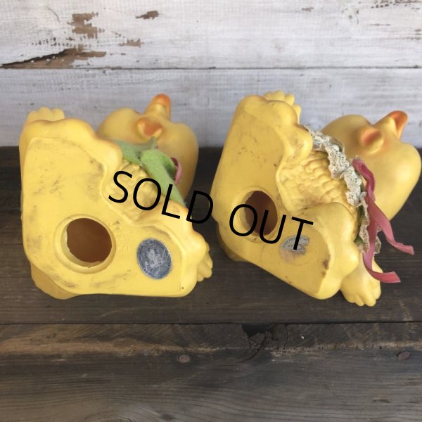 画像7: 70s Vintage Royalty Industries Inc. Chick Piggy Banks (S561) (7)