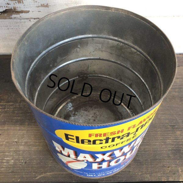画像6: Vintage Max Well House Coffee Can 48oz (S566) 　 (6)