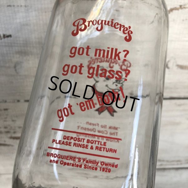 画像5: Vintage Broguere's Milk Bottle (S569) 　 (5)